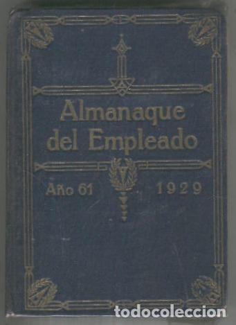Libros: Almanaque del empleado para el a&ntilde;o de 1929 - Varios - Foto 1