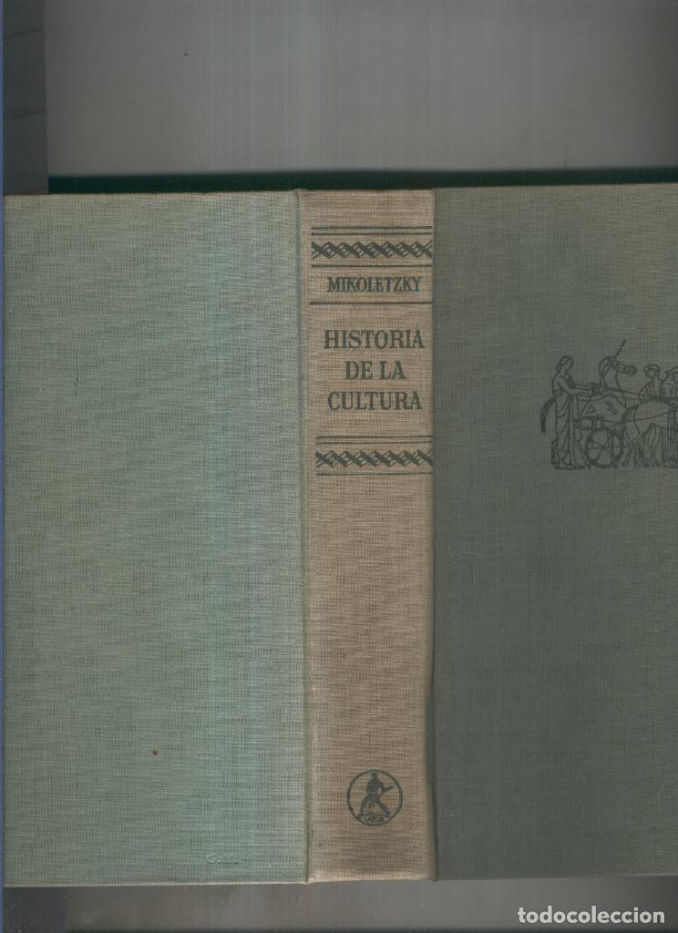 Libros: Historia de la cultura - Hanns Leo Mikoletzky