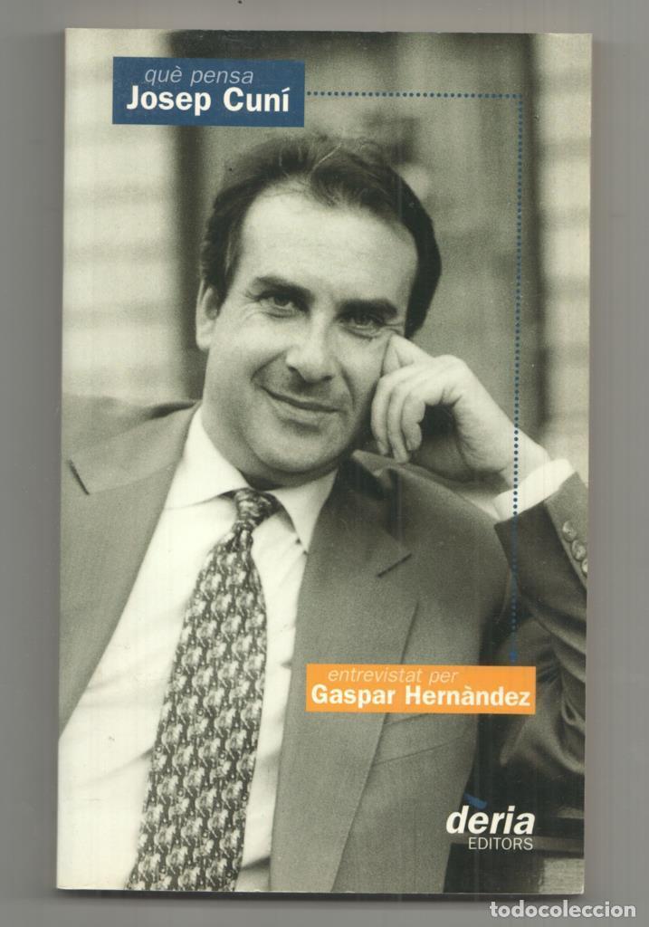 books: Deria editors: Que pensa Josep Cuni - entrevistat per Gaspar Hernandez