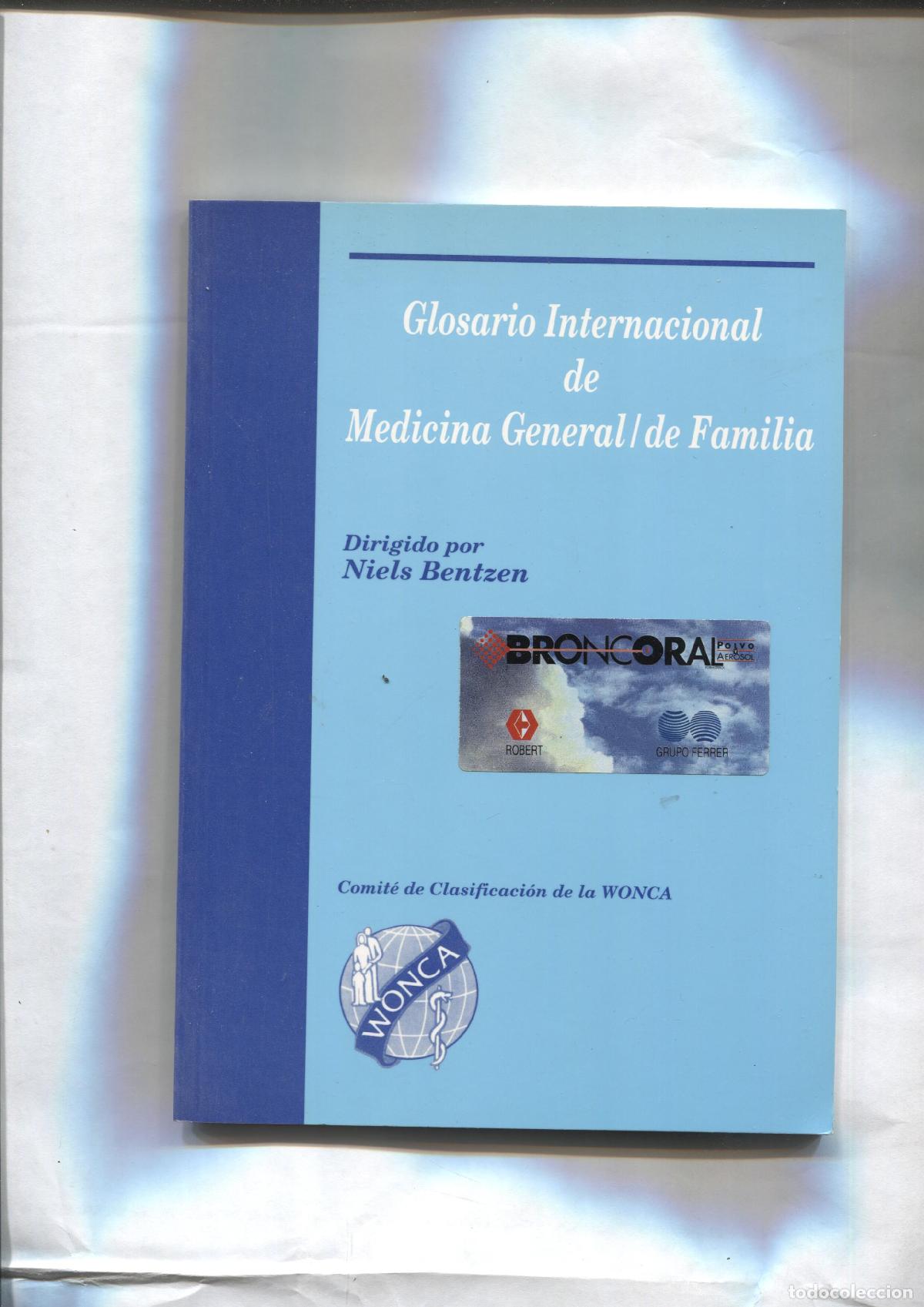 Livres: Glosario Internacional de Medicina General de Familia - varios