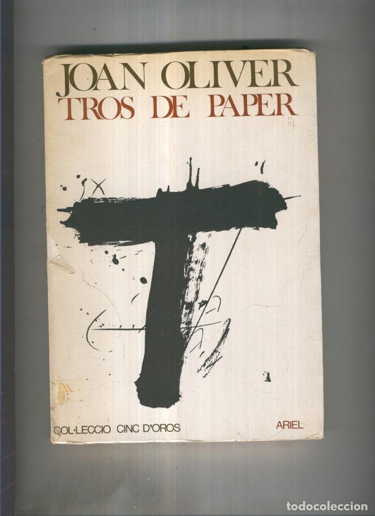 Libros: Tros de paper - Joan Oliver - Foto 1
