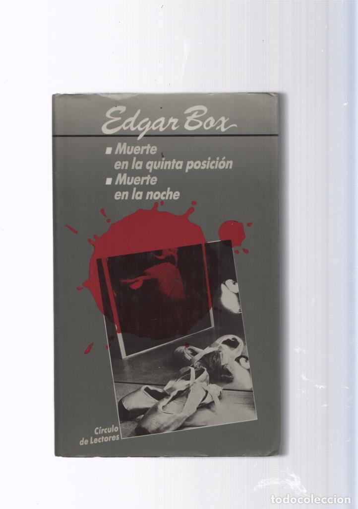 Libros: Muerte en la quinta posicion-Muerte en la noche - Edgar Box - Foto 1