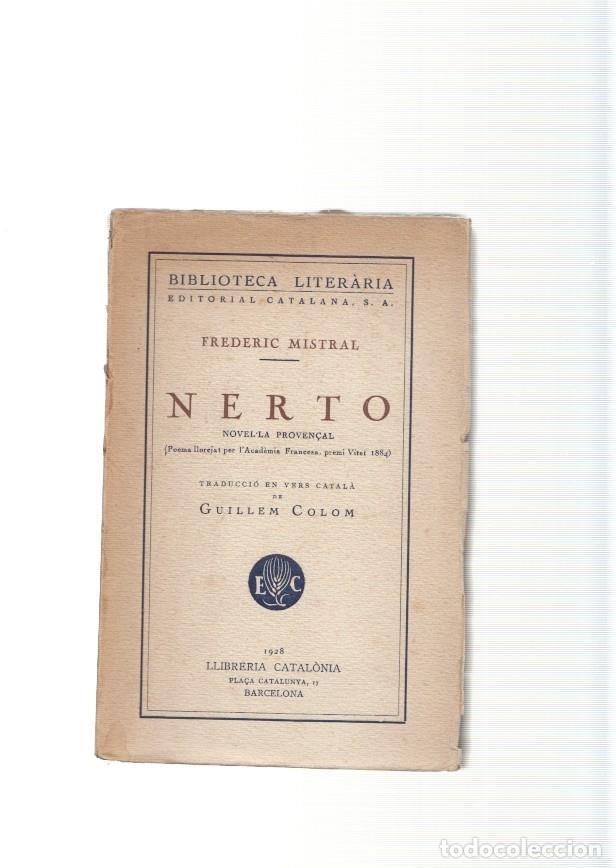Libros: Nerto. Novel la proven&ccedil;al - Frederic Mistral - Foto 1