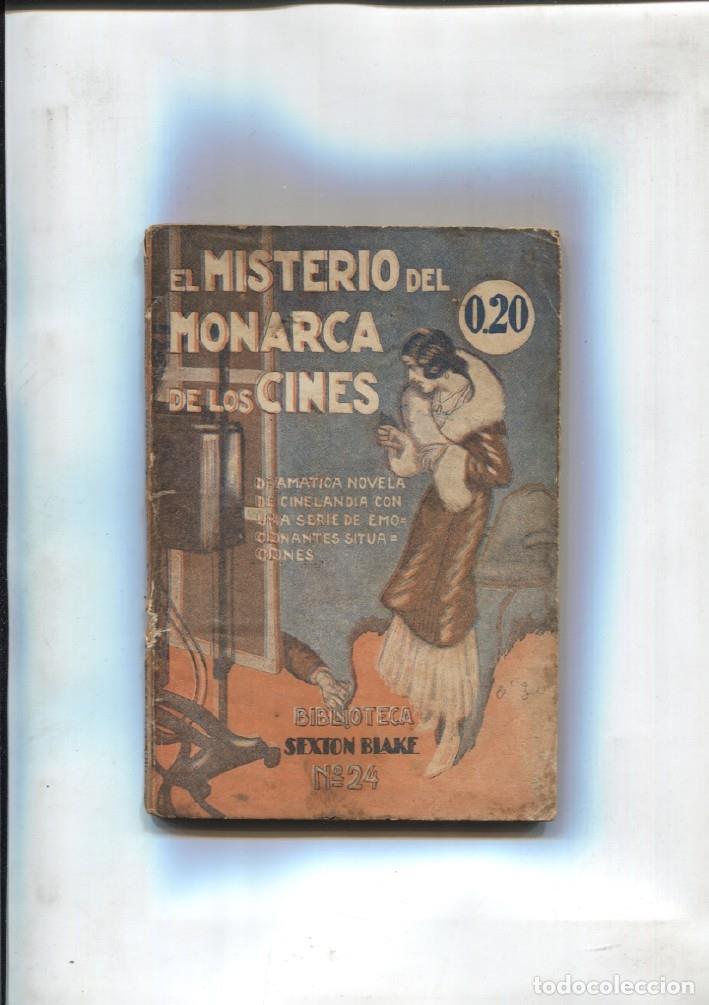 Libros: Biblioteca Sexton Blake numero 024: El misterio del monarca de los cines - - Foto 1