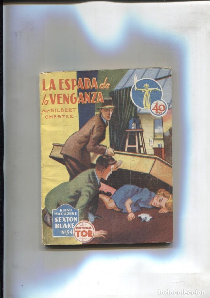 B&uuml;cher: Nuevo Magazine Sexton Blake numero 054: La espada de la venganza - Gilbert Chester