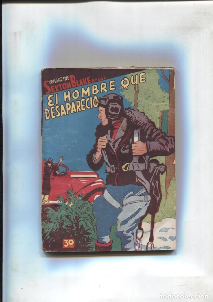 Libros: Magazine Sexton Blake numero 664: El hombre que desaparecio - Gilbert Chester