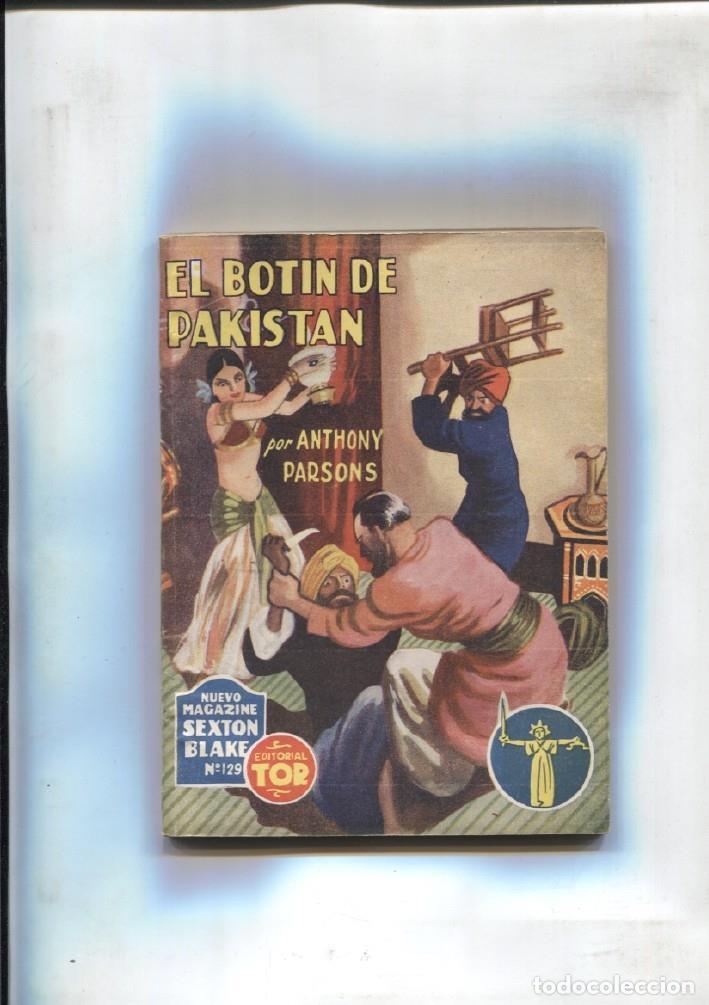 Libros: Nuevo Magazine Sexton Blake numero 129: El botin de Pakistan - Anthony Parsons