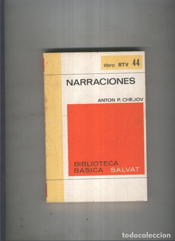 Libri di seconda mano: Biblioteca Basica Salvat libro RTV numero 044:Narraciones(numerado 1 en interior cubierta) - Anton P
