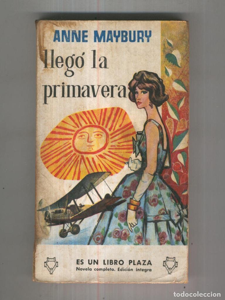 Libros: Libro Plaza numero 0176; Llego la primavera (aviejado, con manchas de cafe o similar) - Anne Maybury