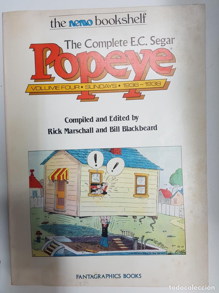 Libros: The Complete E.C. Segar Popeye volume four: Sundays 1936 - 1938. The nemo bookshelf - E.C. Segar, Ri