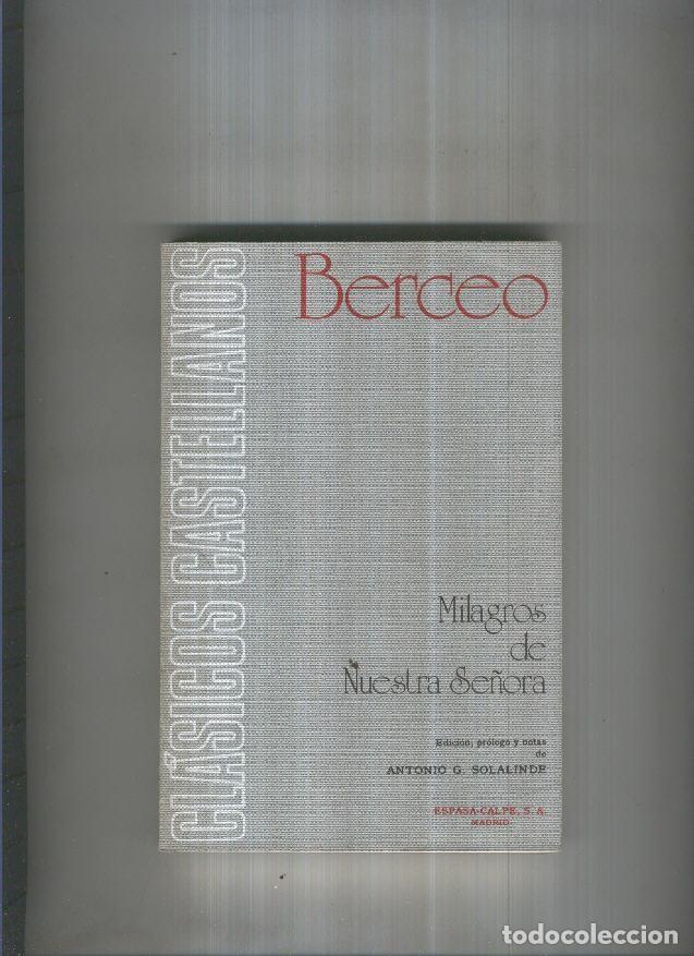 B&uuml;cher: Berceo: Milagros de Nuestra Se&ntilde;ora - Berceo