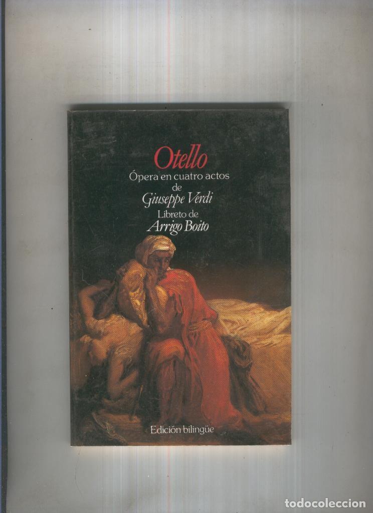 Libros: Otello ( edicion bilingue ) - Giuseppe Verdi - Foto 1