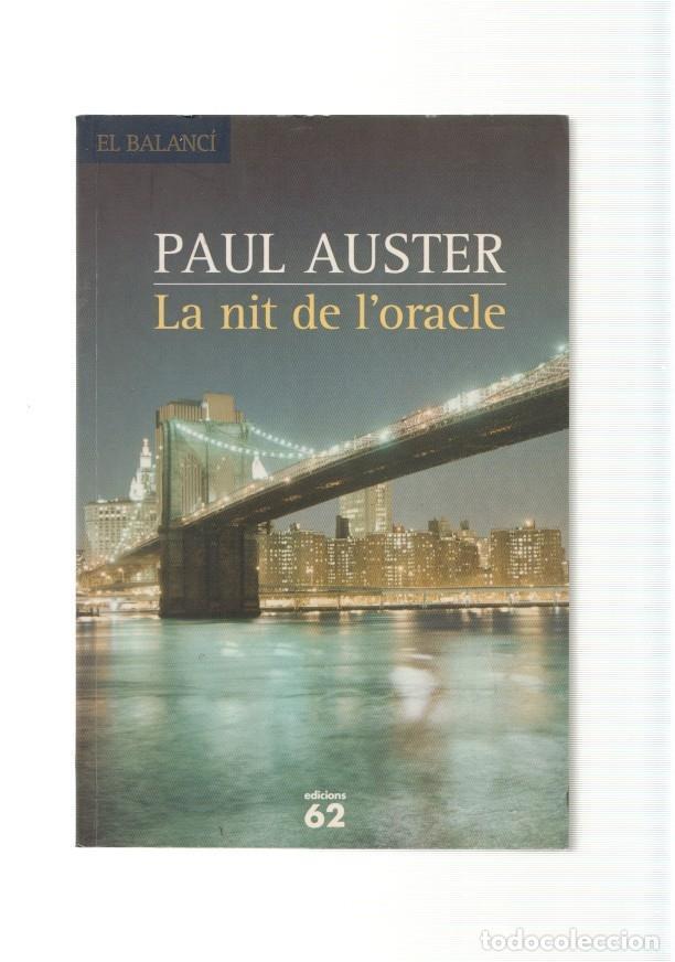 Libros: La nit de loracle - Paul Auster - Foto 1