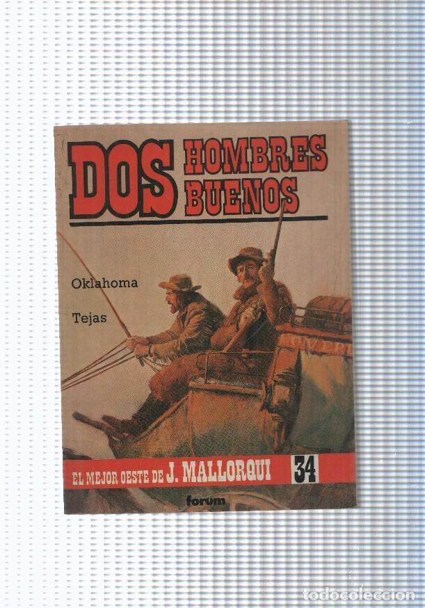 Livres: Dos Hombres Buenos num.34: Oklahoma- Tejas - J. Mallorqui