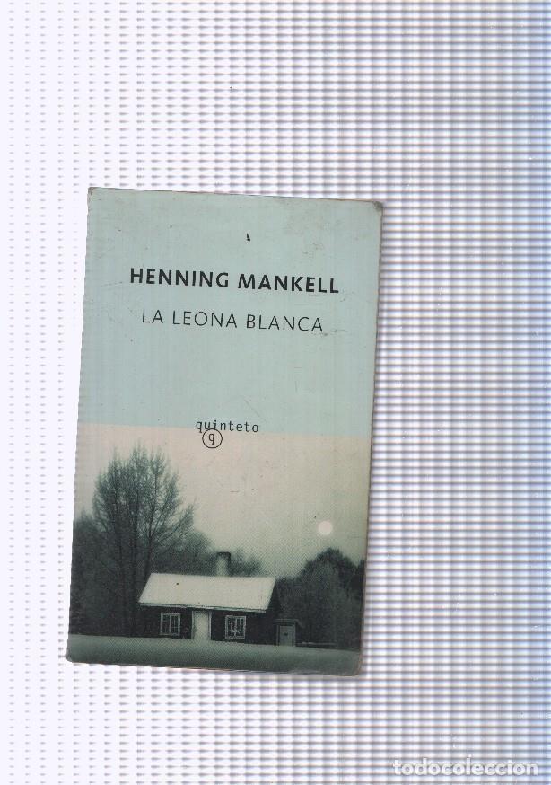 books: La leona blanca (suelta la pagina del indice) - Henning Mankell