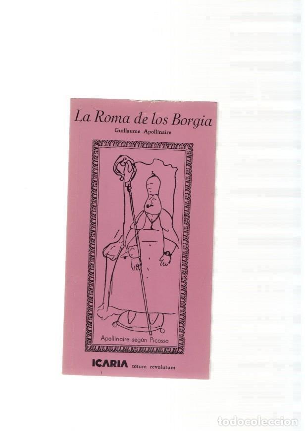 Libros: La Roma de los Borgia - Guillaume Apollinaire