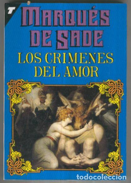 Libros: Los crimenes del amor - Marques de Sade - Foto 1