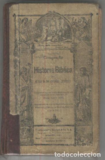Libros: Compendio de la Historia Biblica - Varios - Foto 1