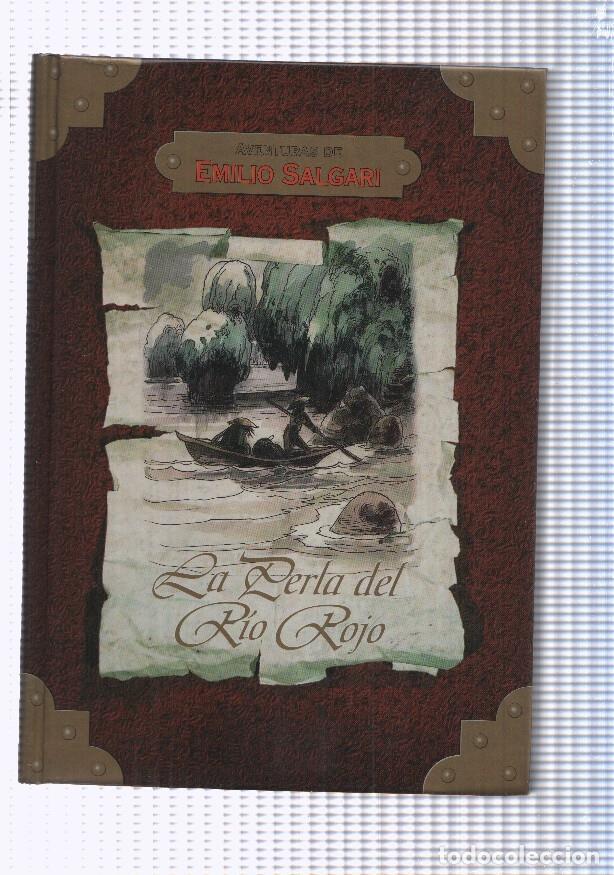 Libros: Aventuras de Emilio Salgari: La Perla del Rio Rojo - Emilio Salgari - Foto 1
