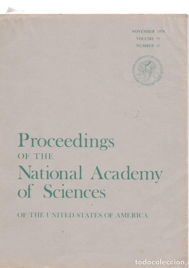 B&uuml;cher: Proceedings of the National Academy of Sciences of the United States of Ameica - varios