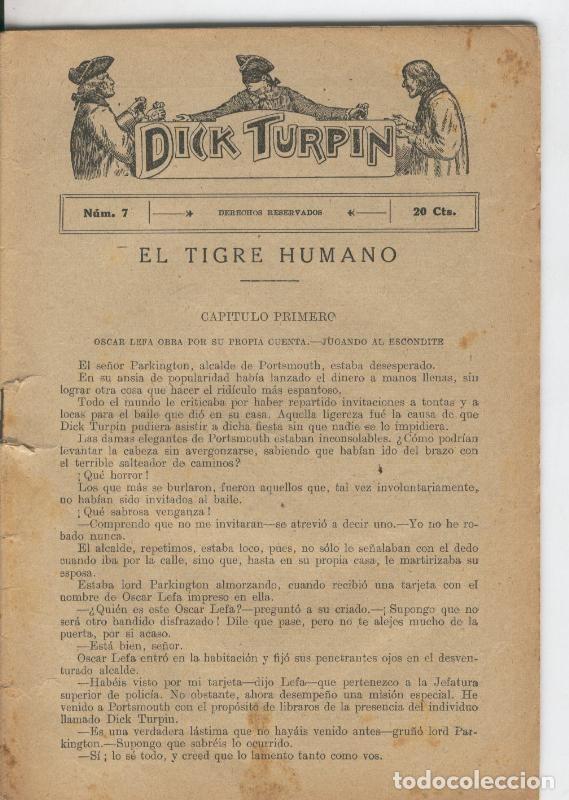 Libros: Folletin: Dick Turpin numero 07 - Varios - Foto 1
