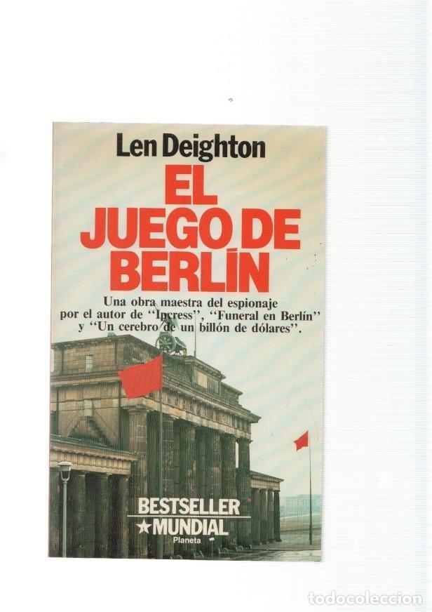 Libros: El juego de Berlin - Len Deighton - Foto 1