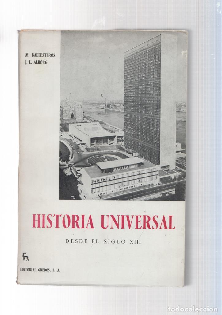 B&uuml;cher: Historia Universal. Desde el siglo XIII - M. Ballesteros, J.L. Alborg