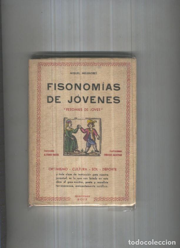 Libros: Fisonomias de Jovenes - Miguel Melendres - Foto 1