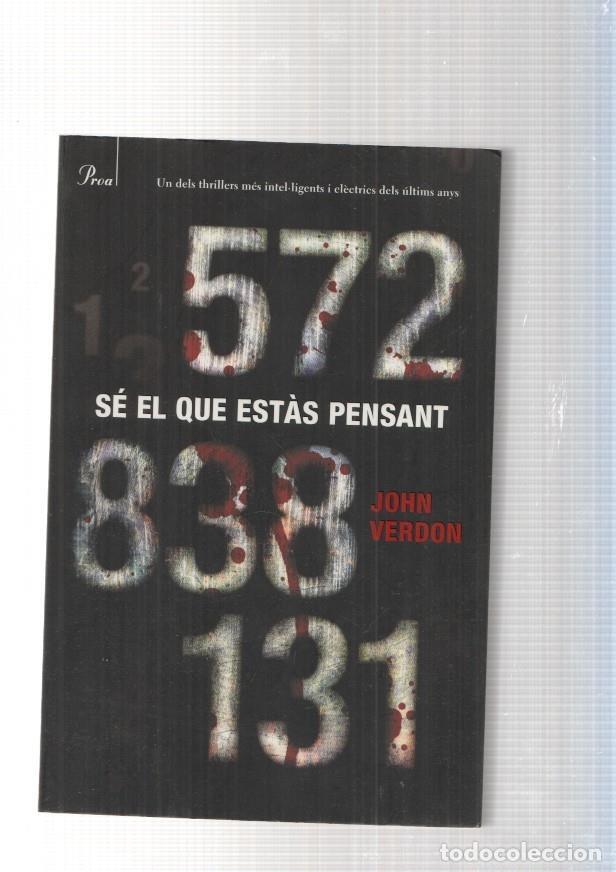 Libros: Se el que estas pensant - John Verdon - Foto 1