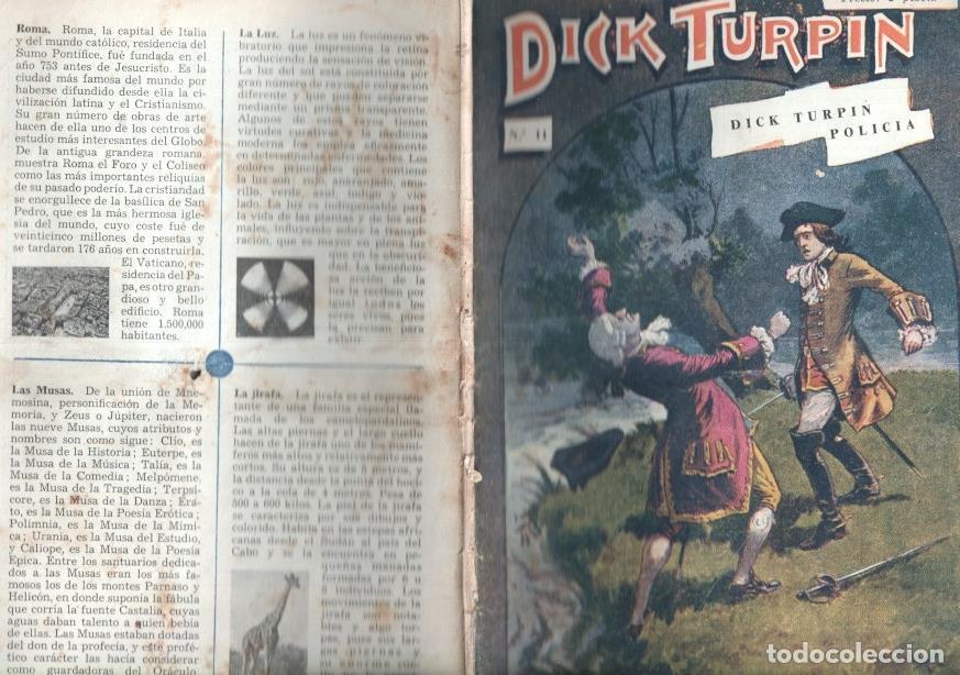 Libros: Folletin: Dick Turpin numero 11: Dick Turpin policia - Varios