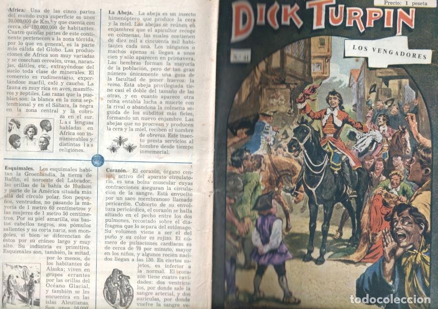 Libros: Folletin: Dick Turpin numero 41: Los vengadores - Varios