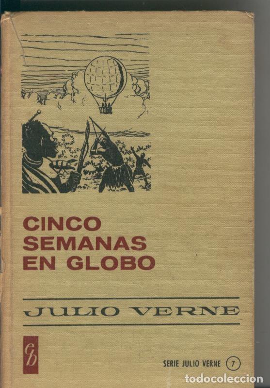 Libros: Cinco semanas en globo - Julio Verne - Foto 1