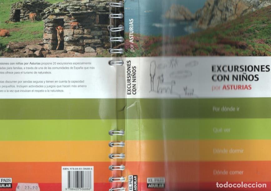 Libros: Excursiones con ni&ntilde;os por Asturia - varios - Foto 1