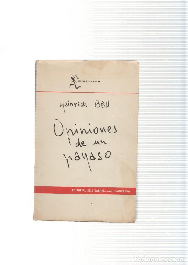 Libros: Opiniones de un payaso - Heinrich Boll - Foto 1