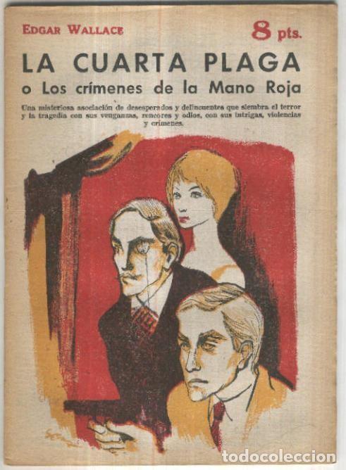 Libros: Novelas y Cuentos numero 1728: La cuarta plaga - Edgar Wallace - Foto 1