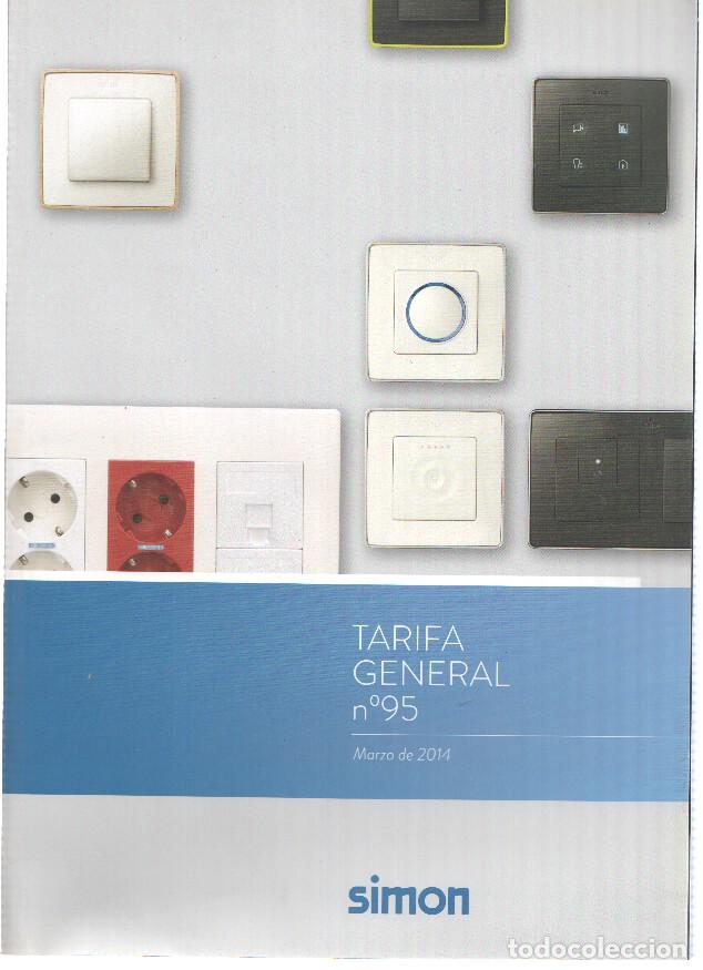 Livres: Catalogo: SIMON: Tarifa General Numero 95 (2014) - SIMON