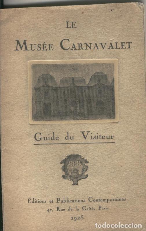 Libros: Guide du visiteur: Le Musee Carnavalet - varios - Foto 1