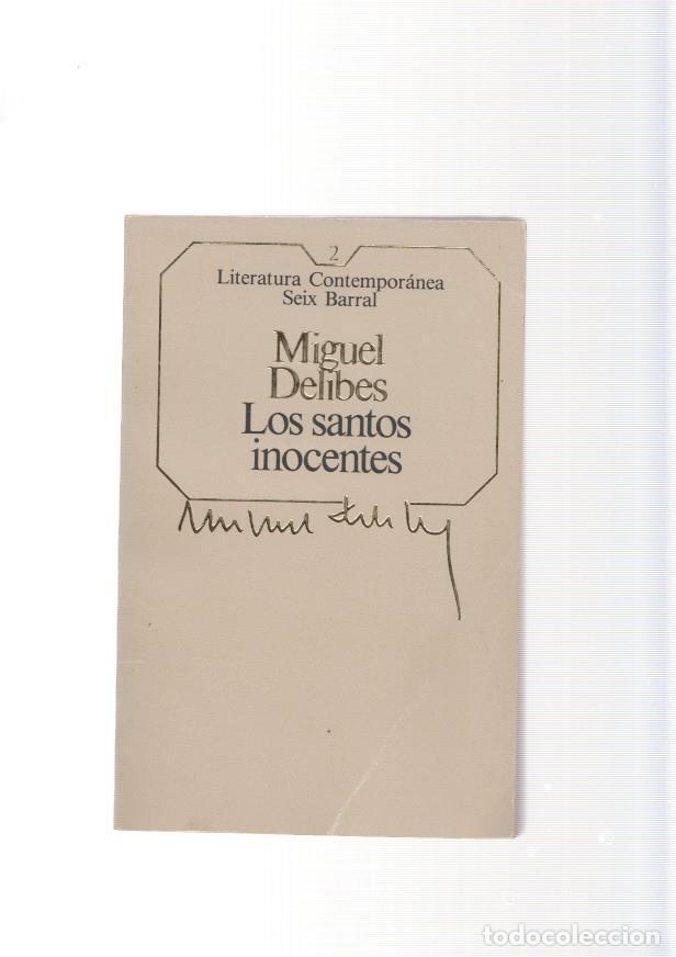 Libros: Los santos inocentes - Miguel Delibes - Foto 1