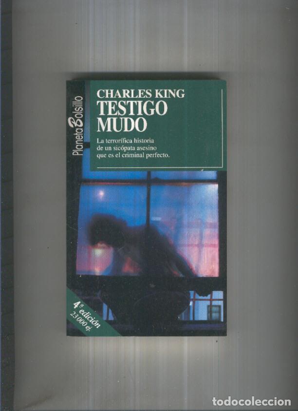 Libros: Planeta bolsillo: Testigo mudo - Charles King - Foto 1