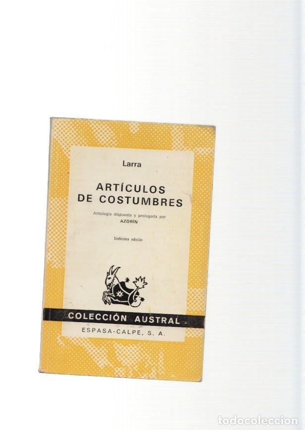 Libros: Articulos de costumbres - Larra - Foto 1