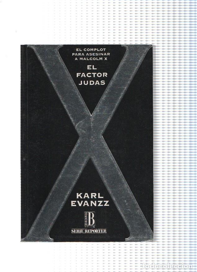 Libros: El factor Judas - Karl Evanzz - Foto 1
