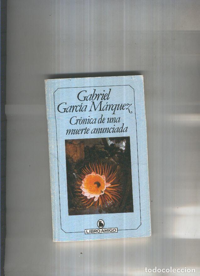 Libros: Cronica de una muerte anunciada - Gabriel Garcia Marquez