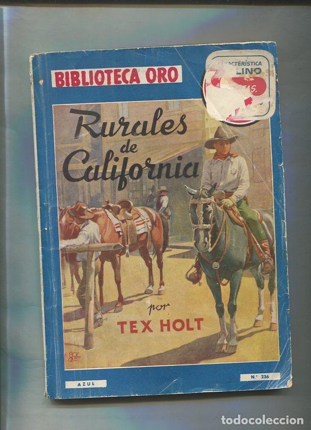 B&uuml;cher: Biblioteca Oro azul numero 236: Rurales de California - Tex Holt