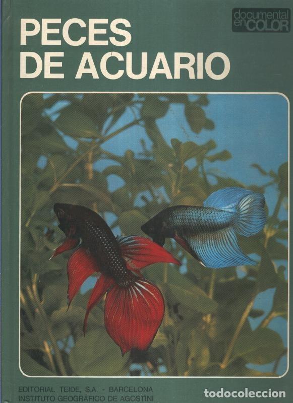 Libros: Documental en color: Peces de Acuario - Varios - Foto 1