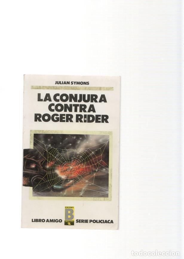 Libri di seconda mano: La conjura conra Roger Rider - Julian Symons