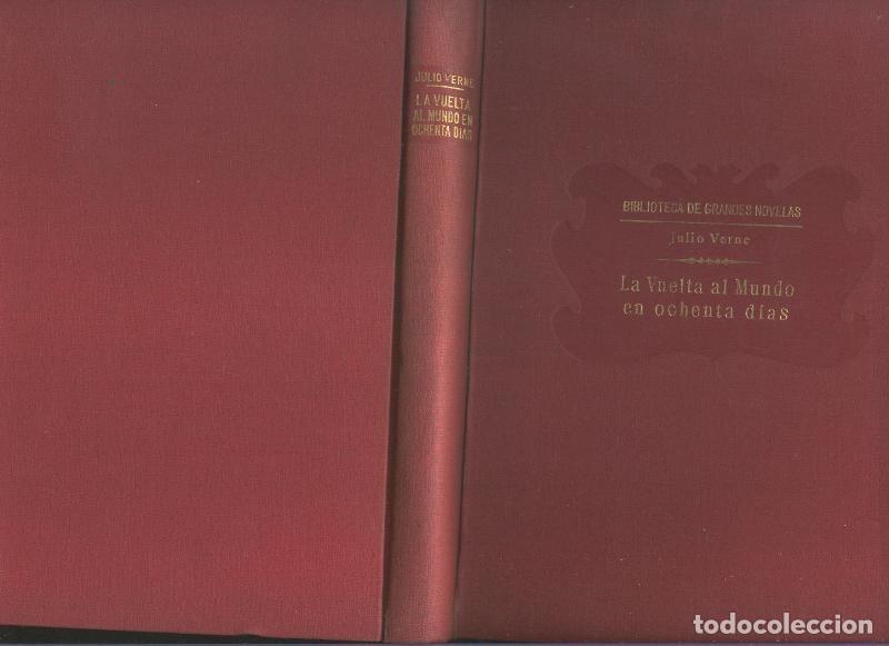 Livres: Biblioteca de Grandes Novelas: La vuelta al mundo en ochenta dias - Julio Verne
