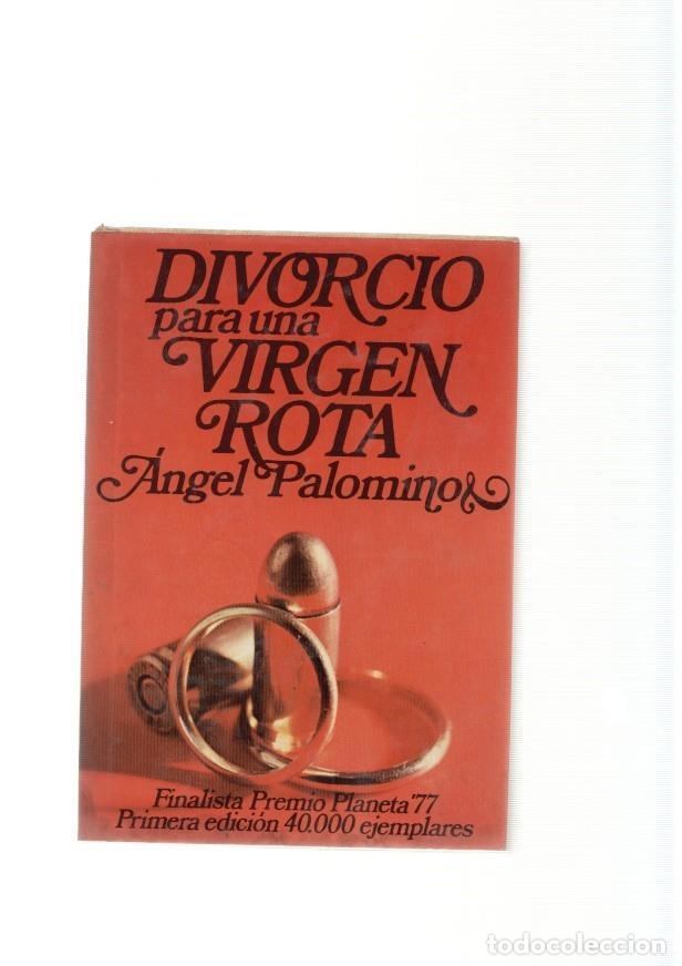 Libros: Divorcio para una Virgen Rota - Angel Palominos - Foto 1