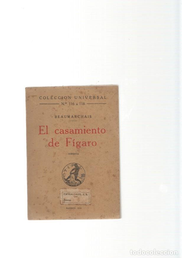 Libros: El casamiento de Figaro. Comedia - Beaumarchais - Foto 1