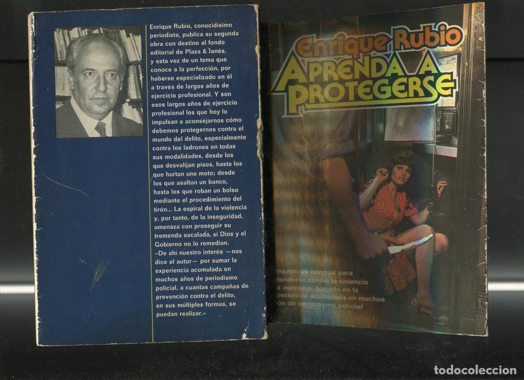 Libros: Aprenda a protegerse - Enrique Rubio - Foto 1