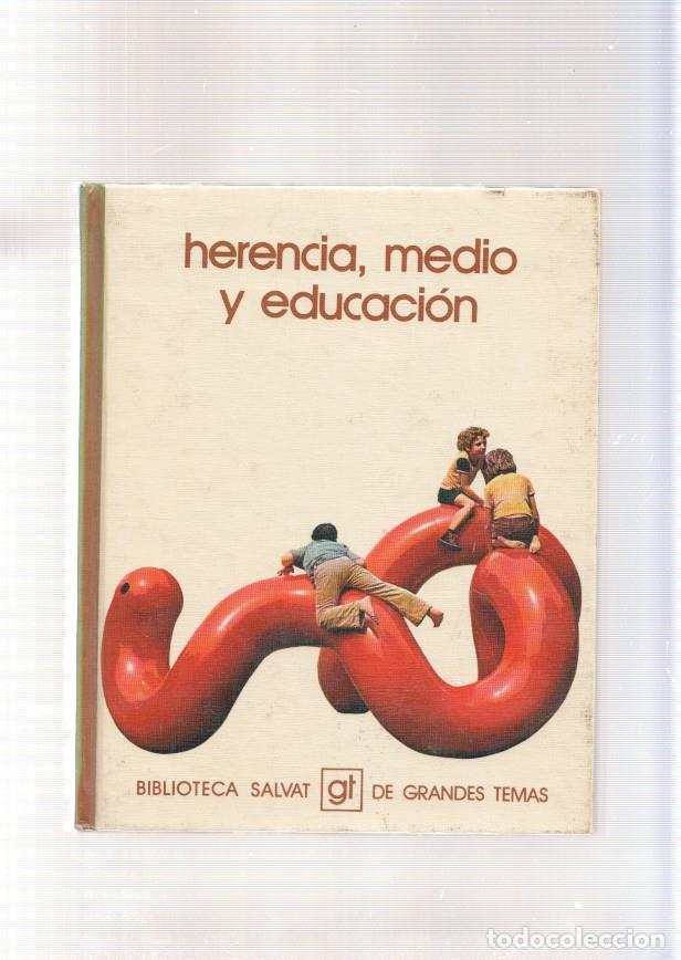 Libros: Herencia, medio y educacion - varios - Foto 1